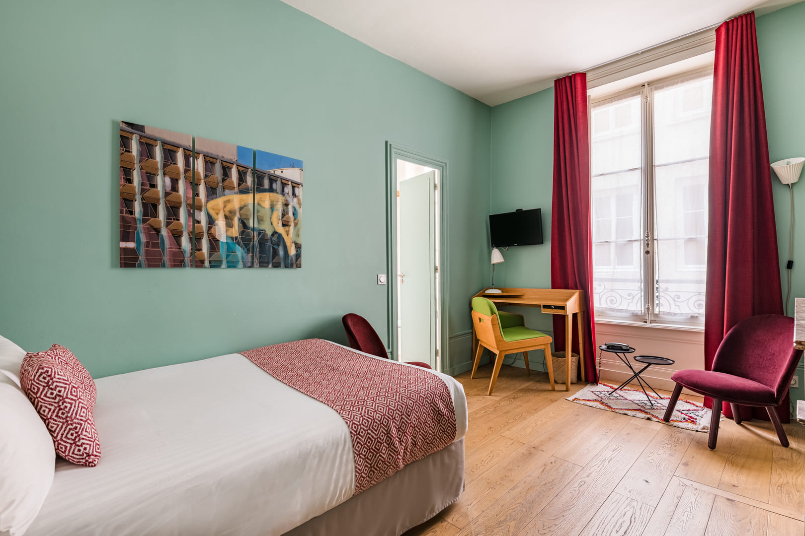 hotel lyon Bellecour chambre single1